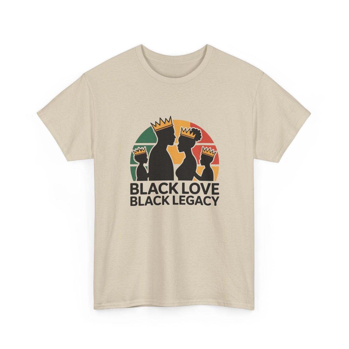 Black Love Black Legacy Family Image T-Shirt, African American Pride Tee, Ethnic Cultural Shirt, Black History Month Gift, Juneteenth