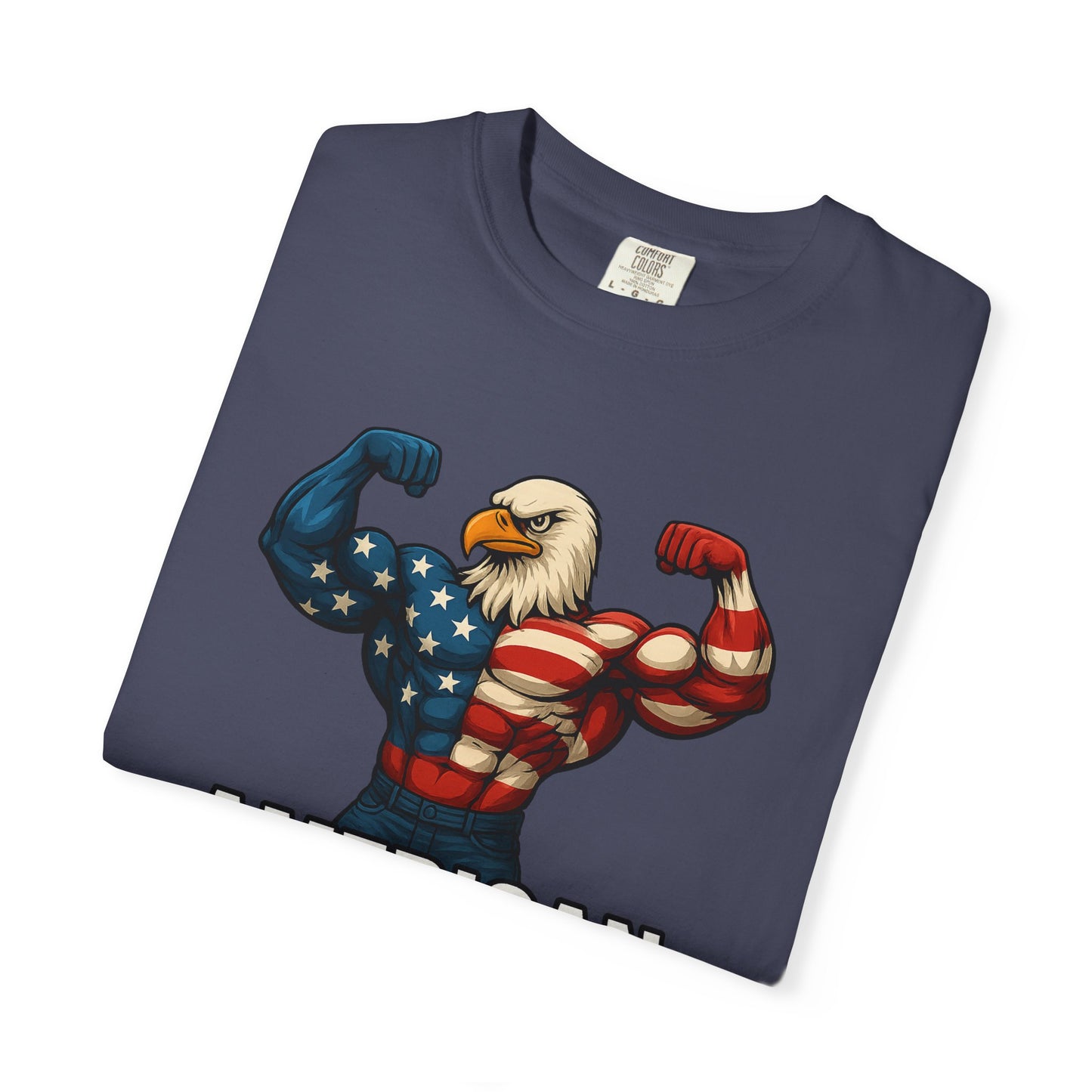 American Strength T-Shirt, Unisex Tee, Patriotic Eagle Graphic Tee Shirt, Men's Women's Graphic Tee, Red White Blue USA shirt, Free Shipping