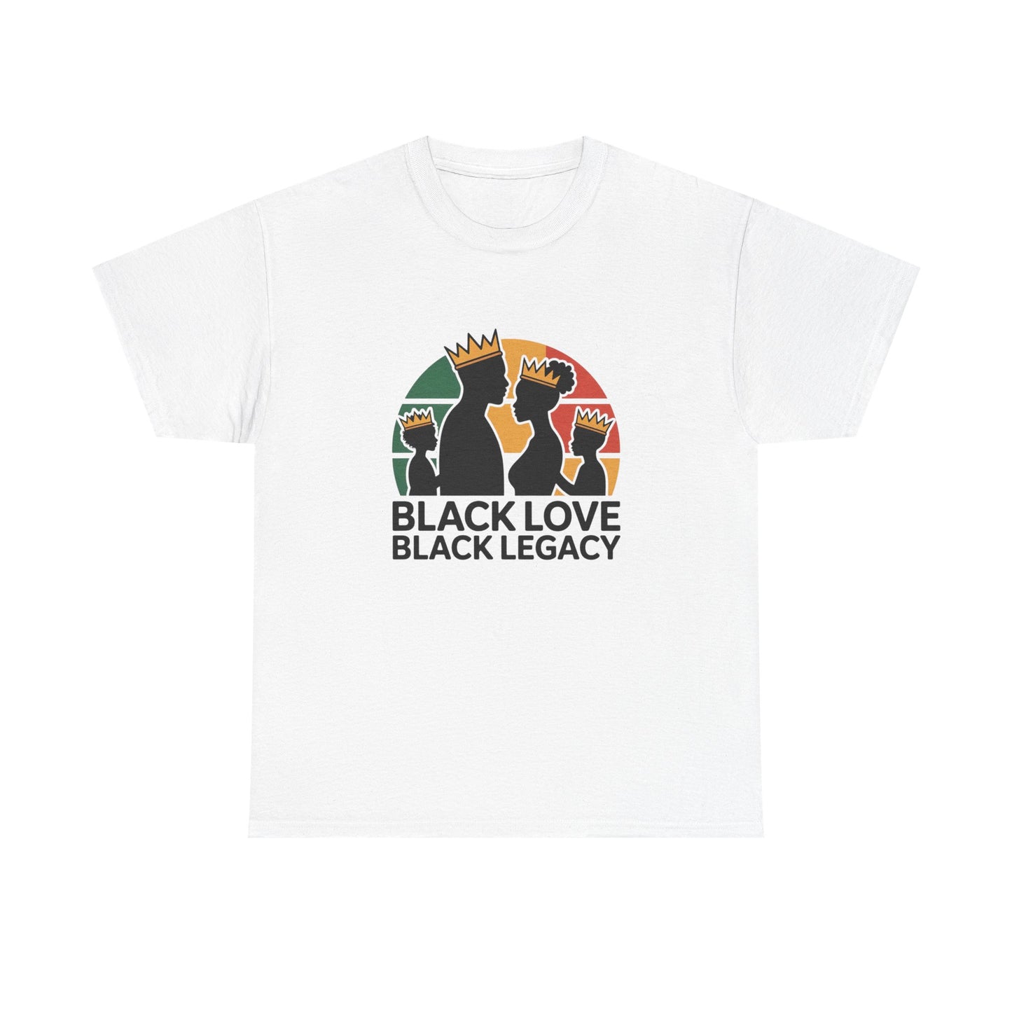 Black Love Black Legacy Family Image T-Shirt, African American Pride Tee, Ethnic Cultural Shirt, Black History Month Gift, Juneteenth