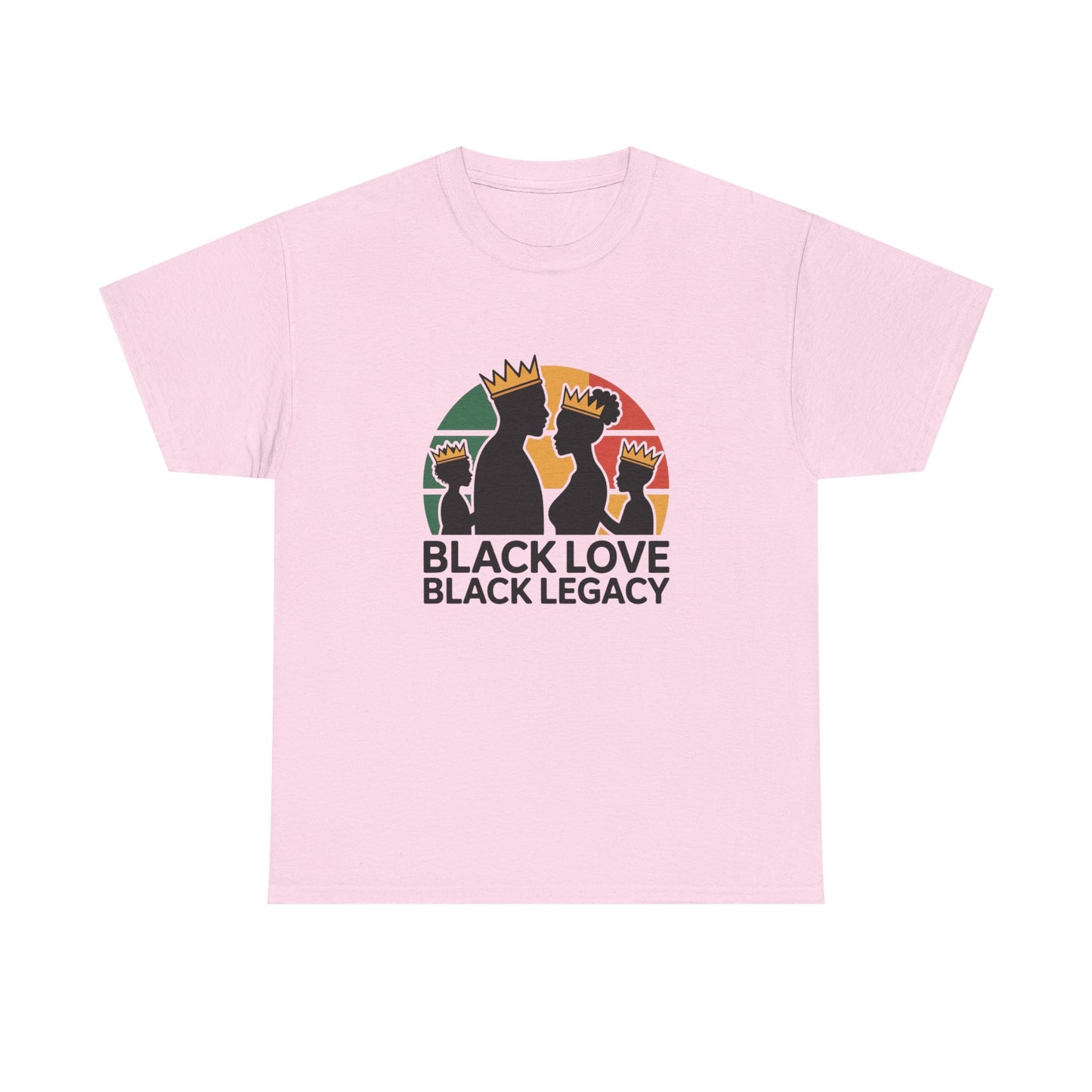 Black Love Black Legacy Family Image T-Shirt, African American Pride Tee, Ethnic Cultural Shirt, Black History Month Gift, Juneteenth