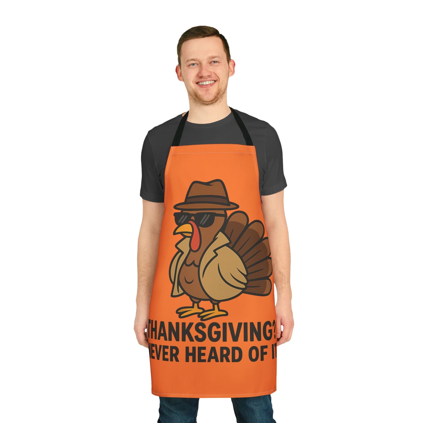 Funny Thanksgiving Turkey Apron, Cooking Gift, Holiday Kitchen Wear, Thanksgiving Dinner, Humor for Chefs