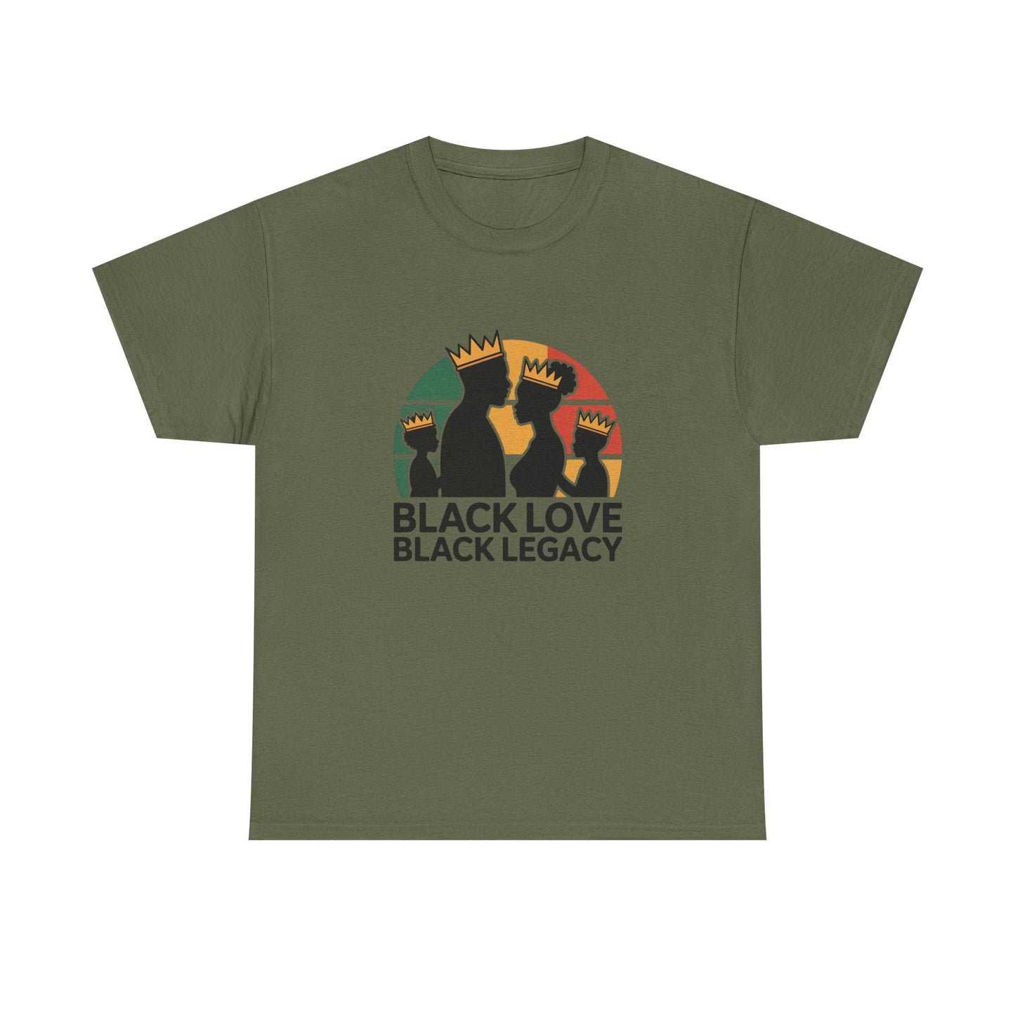 Black Love Black Legacy Family Image T-Shirt, African American Pride Tee, Ethnic Cultural Shirt, Black History Month Gift, Juneteenth