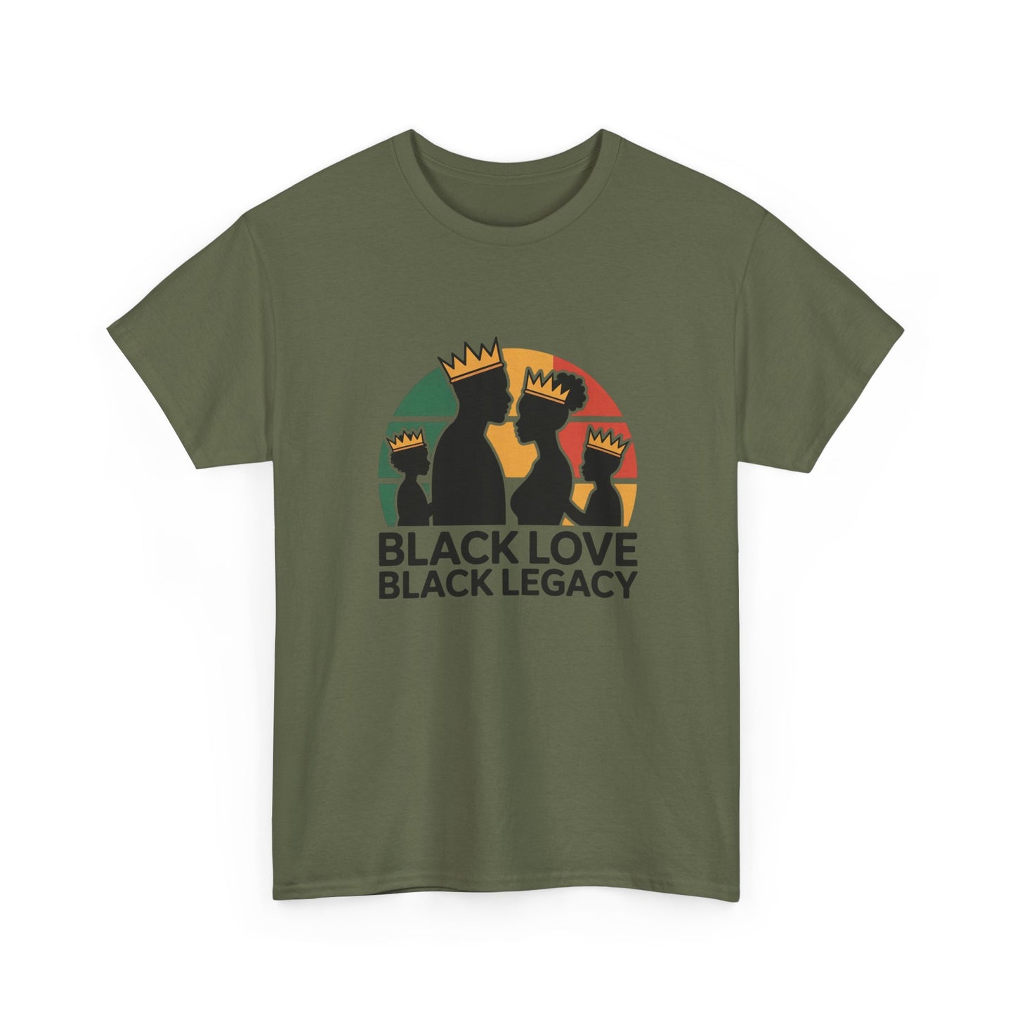 Black Love Black Legacy Family Image T-Shirt, African American Pride Tee, Ethnic Cultural Shirt, Black History Month Gift, Juneteenth