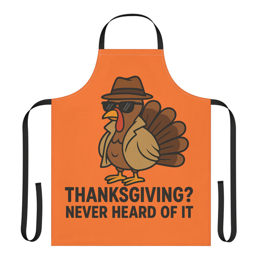 Funny Thanksgiving Turkey Apron, Cooking Gift, Holiday Kitchen Wear, Thanksgiving Dinner, Humor for Chefs