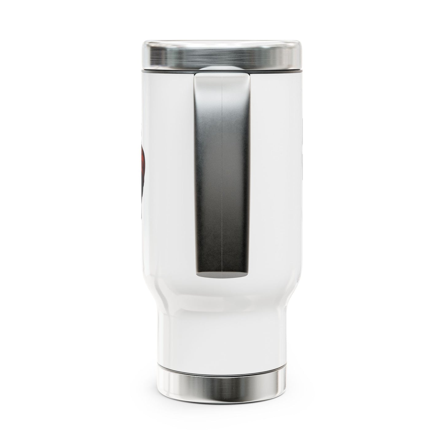 Fuel The freedom Travel Mug - Stainless Steel Travel Mug with Handle, 14oz. Inspirational Gift, Coffee Lover Gift, Adventure Mug, Wanderlust