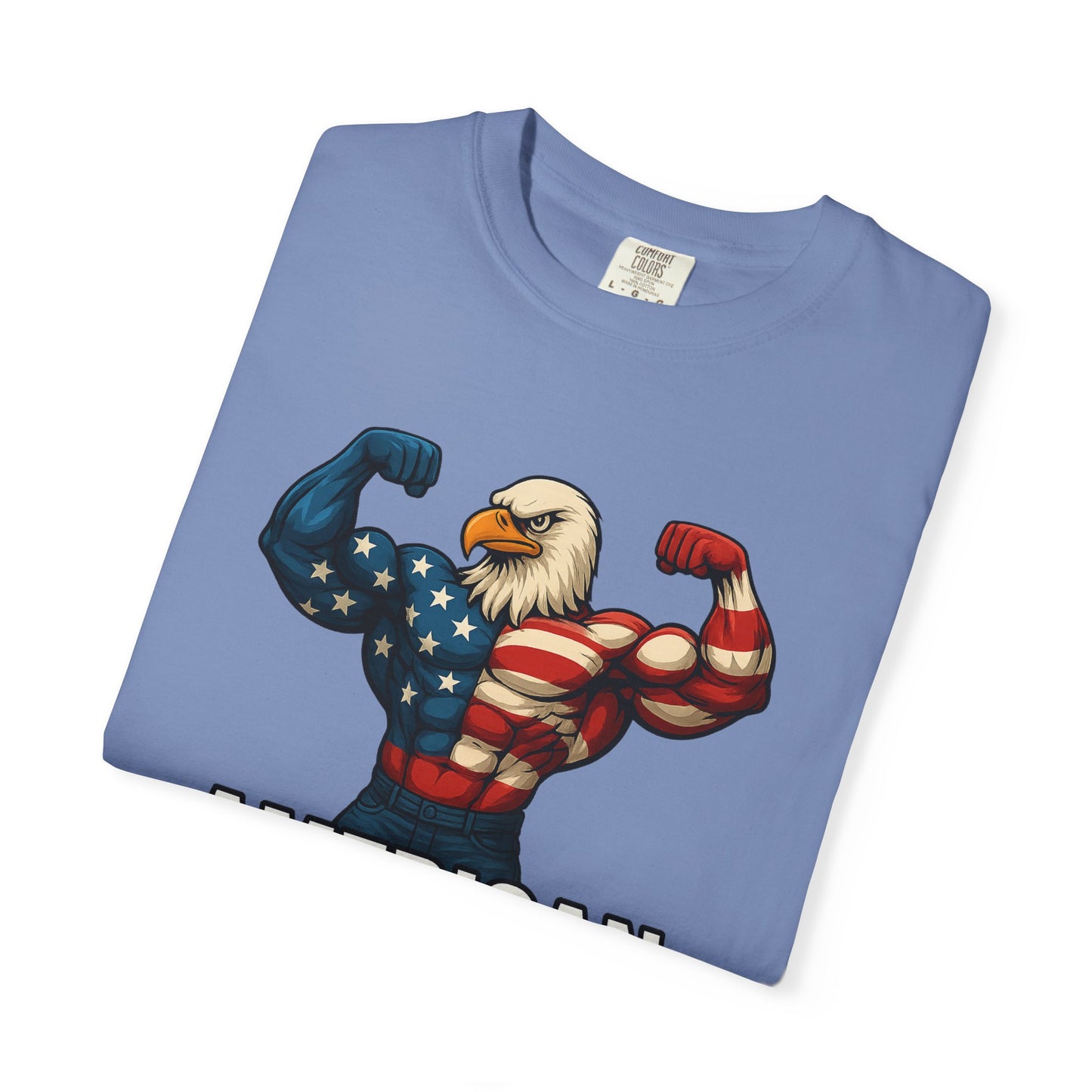 American Strength T-Shirt, Unisex Tee, Patriotic Eagle Graphic Tee Shirt, Men's Women's Graphic Tee, Red White Blue USA shirt, Free Shipping