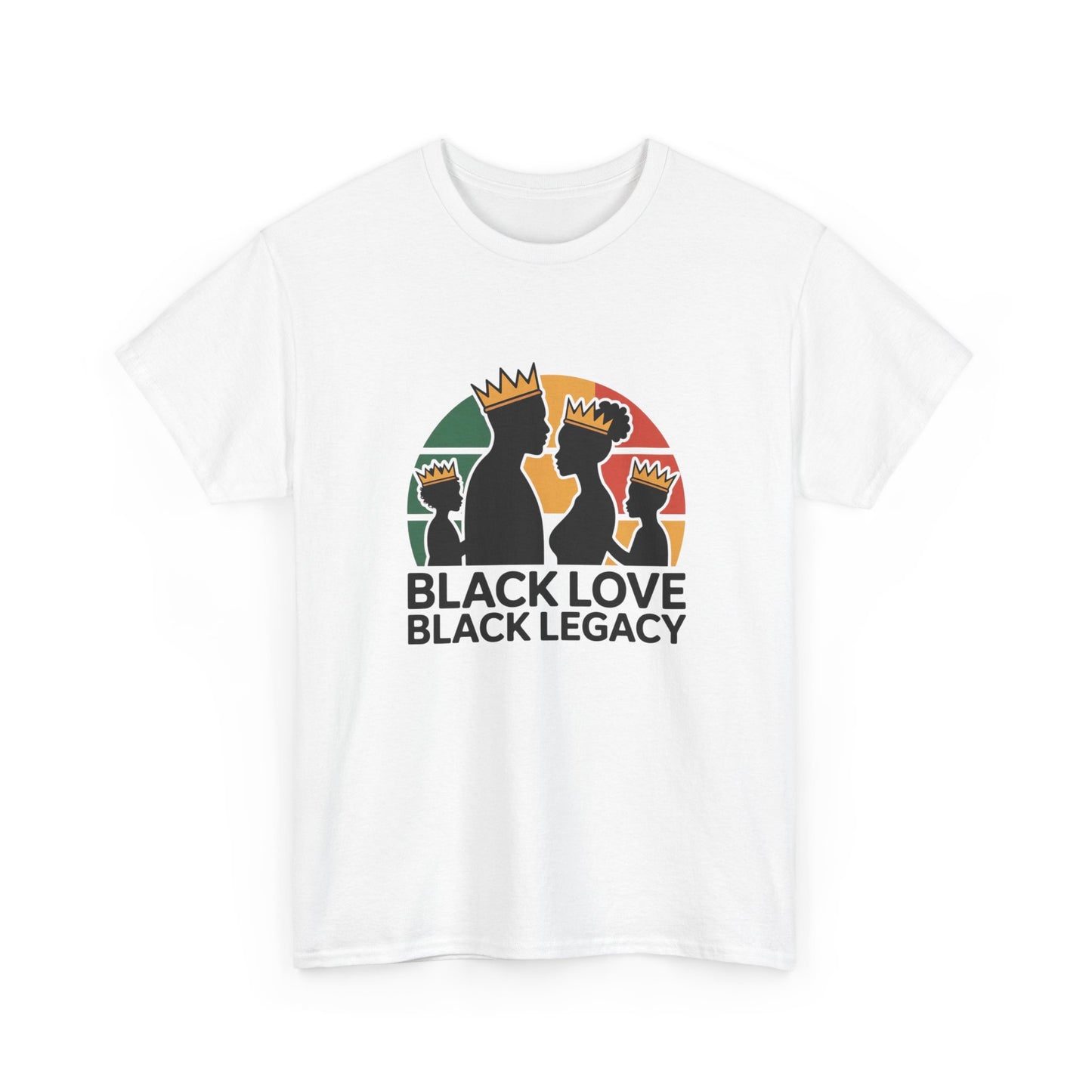 Black Love Black Legacy Family Image T-Shirt, African American Pride Tee, Ethnic Cultural Shirt, Black History Month Gift, Juneteenth