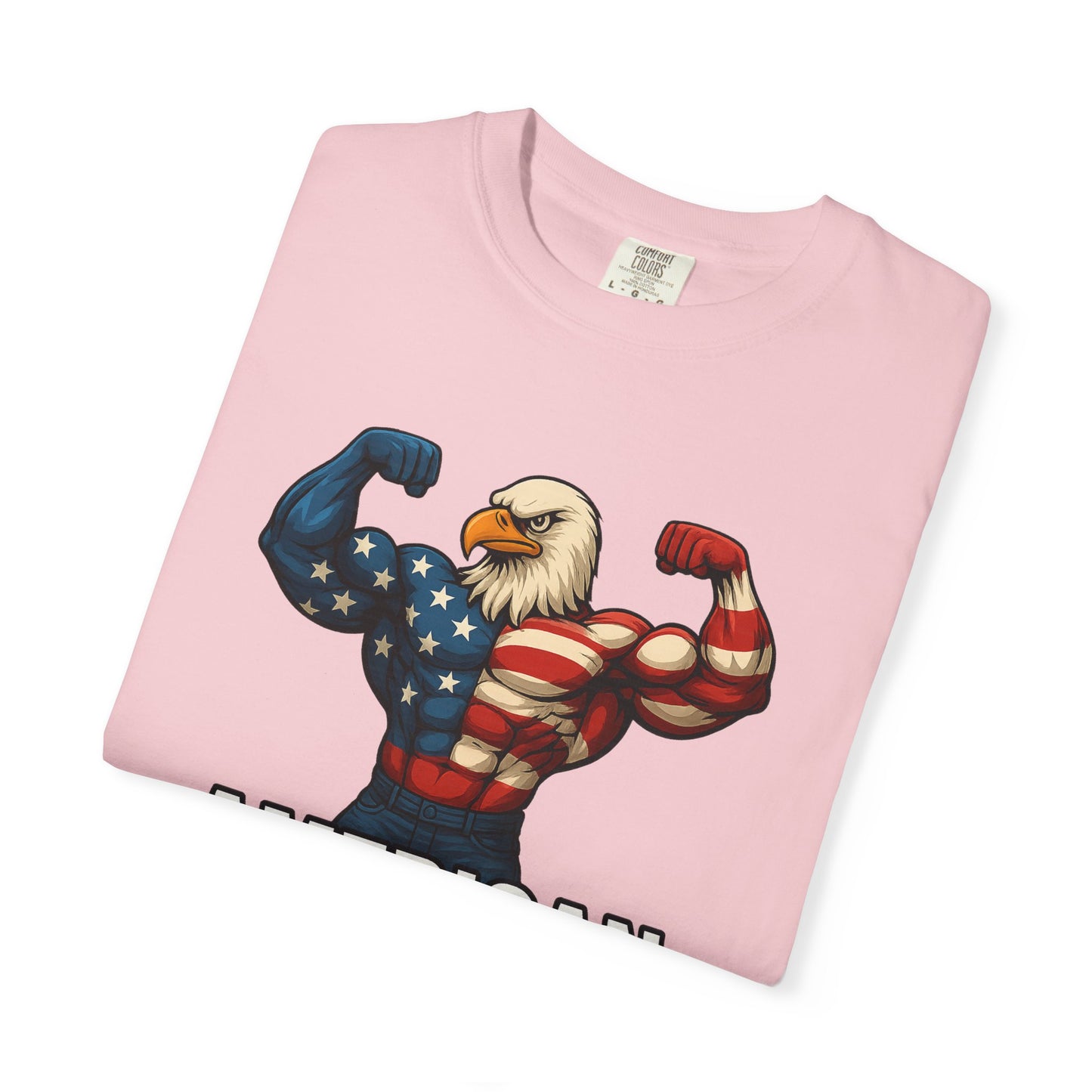 American Strength T-Shirt, Unisex Tee, Patriotic Eagle Graphic Tee Shirt, Men's Women's Graphic Tee, Red White Blue USA shirt, Free Shipping