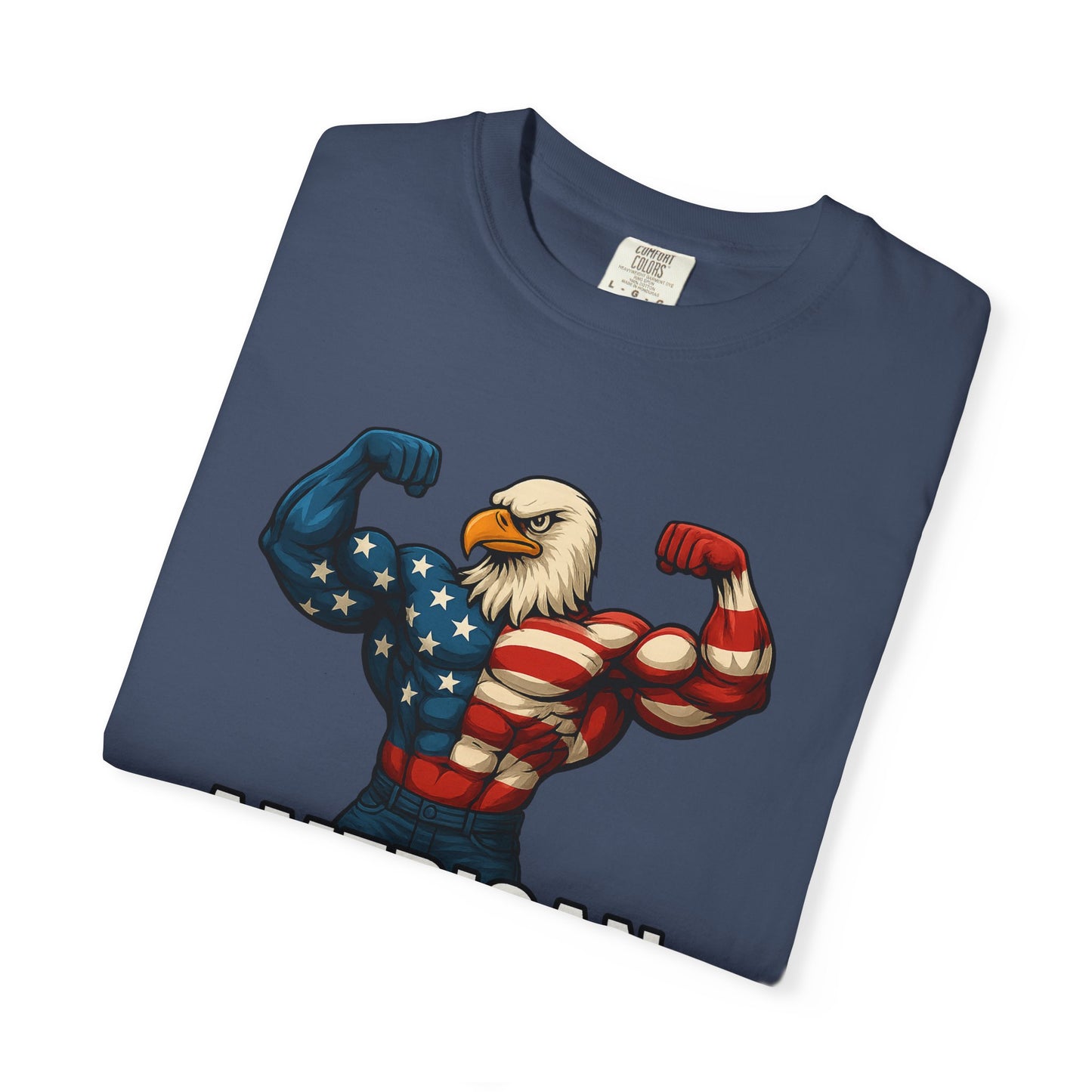 American Strength T-Shirt, Unisex Tee, Patriotic Eagle Graphic Tee Shirt, Men's Women's Graphic Tee, Red White Blue USA shirt, Free Shipping