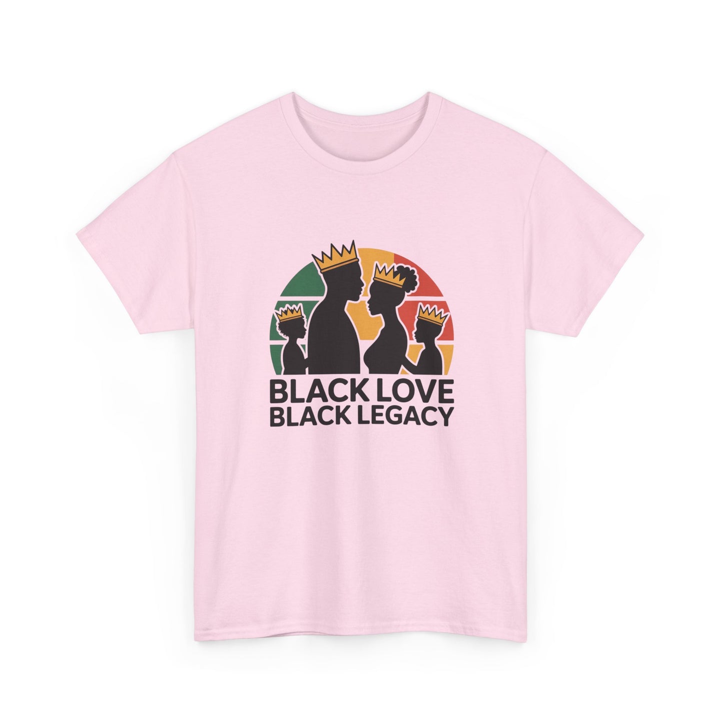 Black Love Black Legacy Family Image T-Shirt, African American Pride Tee, Ethnic Cultural Shirt, Black History Month Gift, Juneteenth