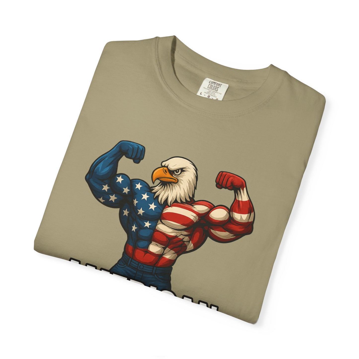 American Strength T-Shirt, Unisex Tee, Patriotic Eagle Graphic Tee Shirt, Men's Women's Graphic Tee, Red White Blue USA shirt, Free Shipping