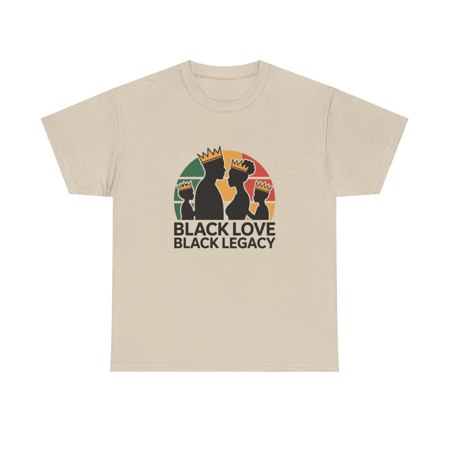 Black Love Black Legacy Family Image T-Shirt, African American Pride Tee, Ethnic Cultural Shirt, Black History Month Gift, Juneteenth
