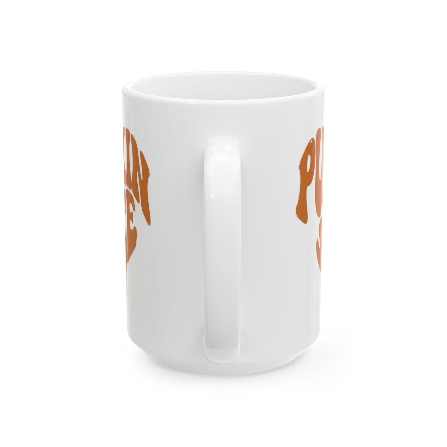 Pumpkin Spice Love Coffee Mug, Fall Autumn Cup, Halloween Hot Drink Gift, Thanksgiving Seasonal Tea Cup, Cozy Snuggle Cocoa Mug, Autumn