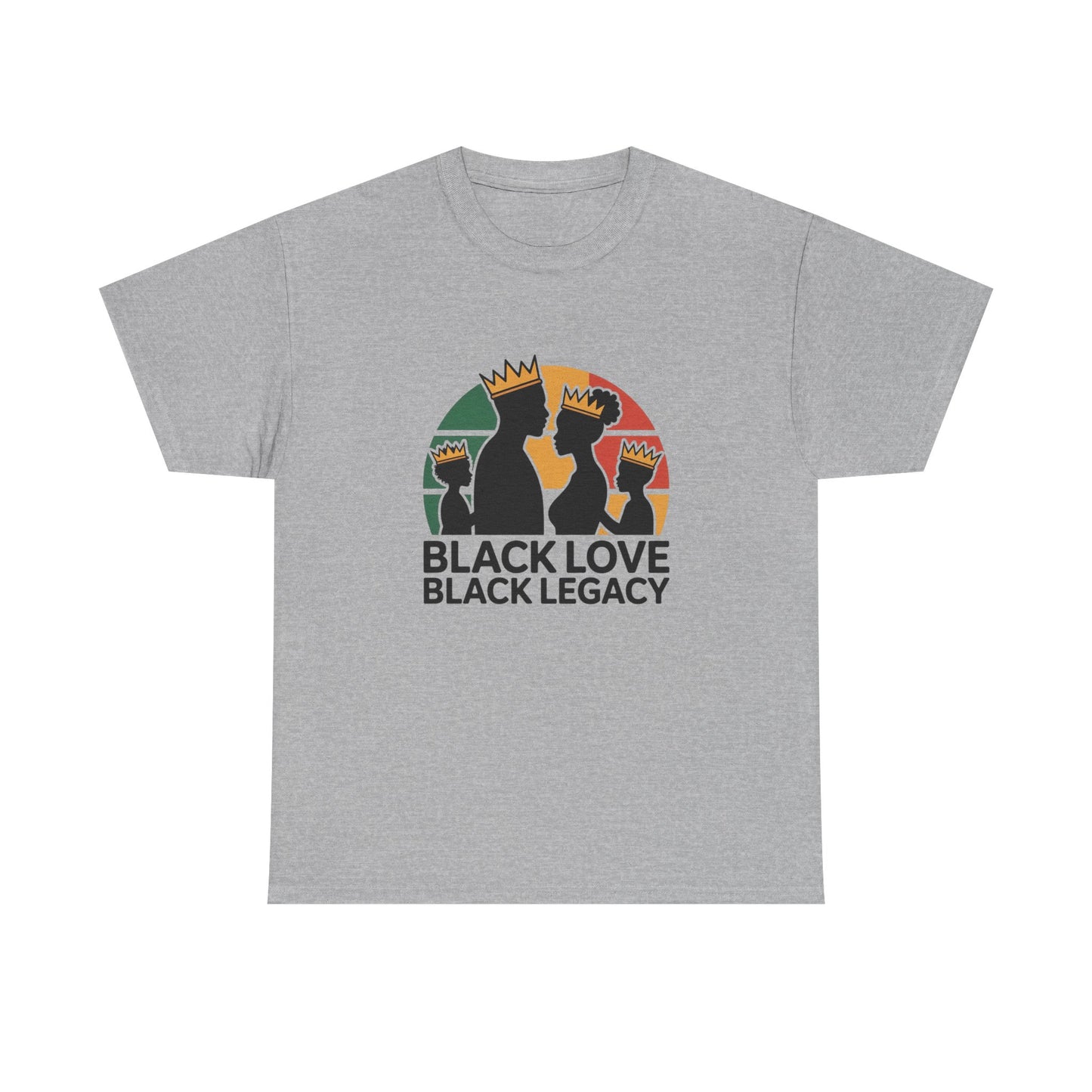 Black Love Black Legacy Family Image T-Shirt, African American Pride Tee, Ethnic Cultural Shirt, Black History Month Gift, Juneteenth