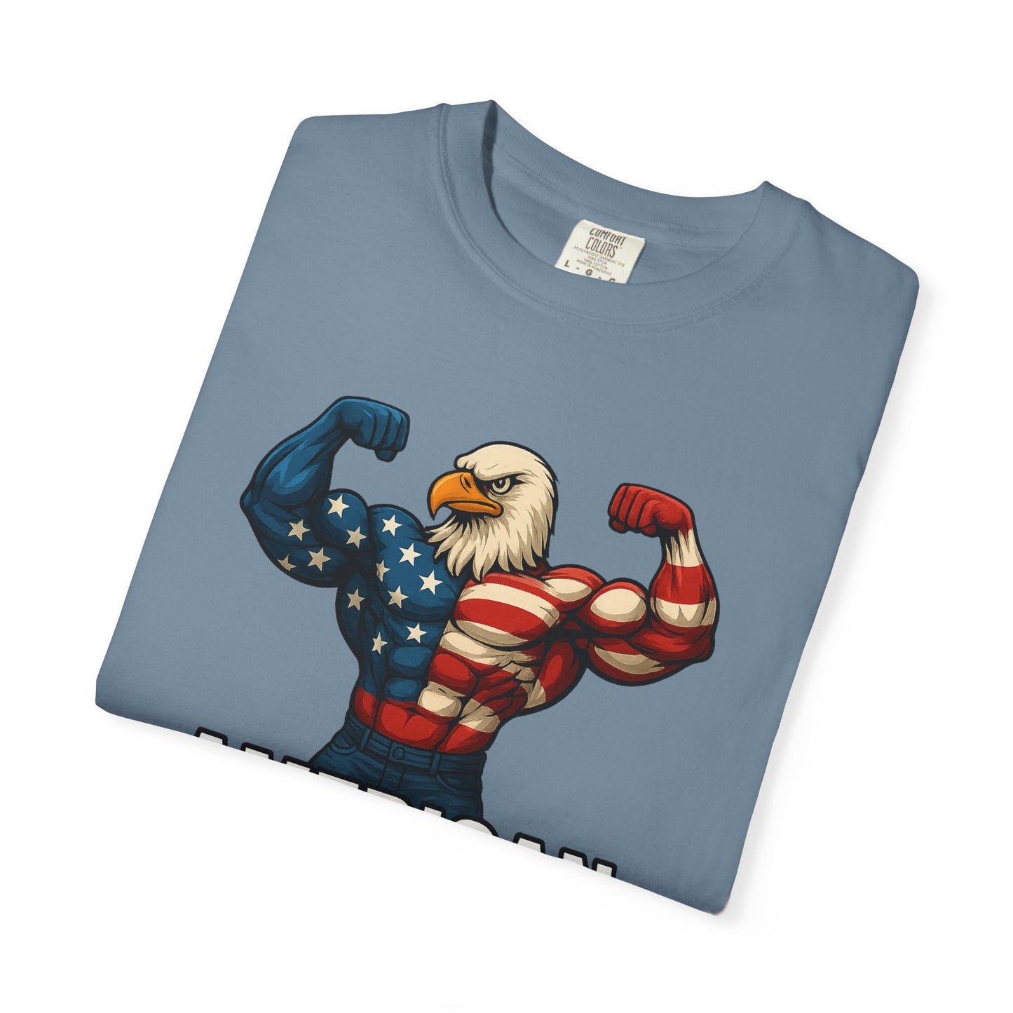 American Strength T-Shirt, Unisex Tee, Patriotic Eagle Graphic Tee Shirt, Men's Women's Graphic Tee, Red White Blue USA shirt, Free Shipping