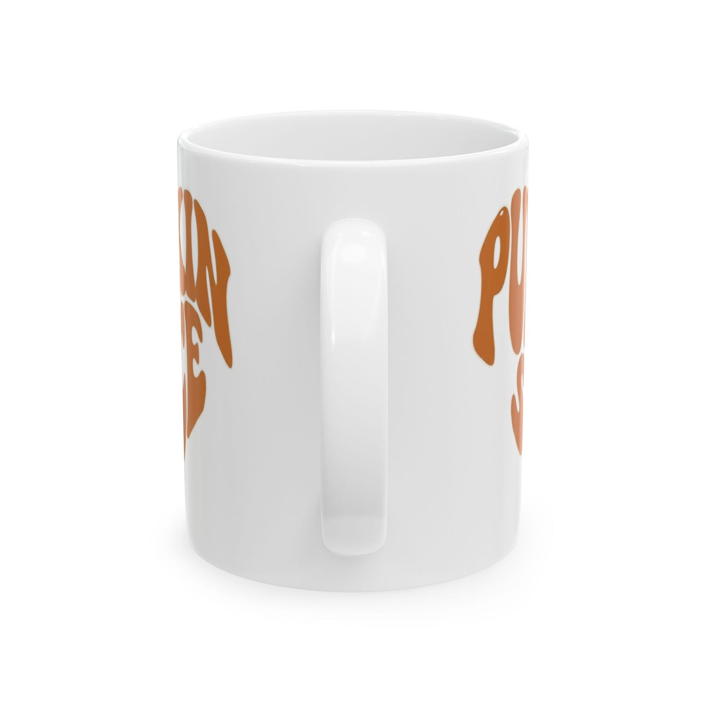 Pumpkin Spice Love Coffee Mug, Fall Autumn Cup, Halloween Hot Drink Gift, Thanksgiving Seasonal Tea Cup, Cozy Snuggle Cocoa Mug, Autumn