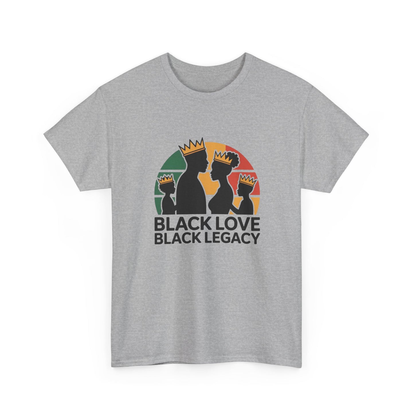 Black Love Black Legacy Family Image T-Shirt, African American Pride Tee, Ethnic Cultural Shirt, Black History Month Gift, Juneteenth