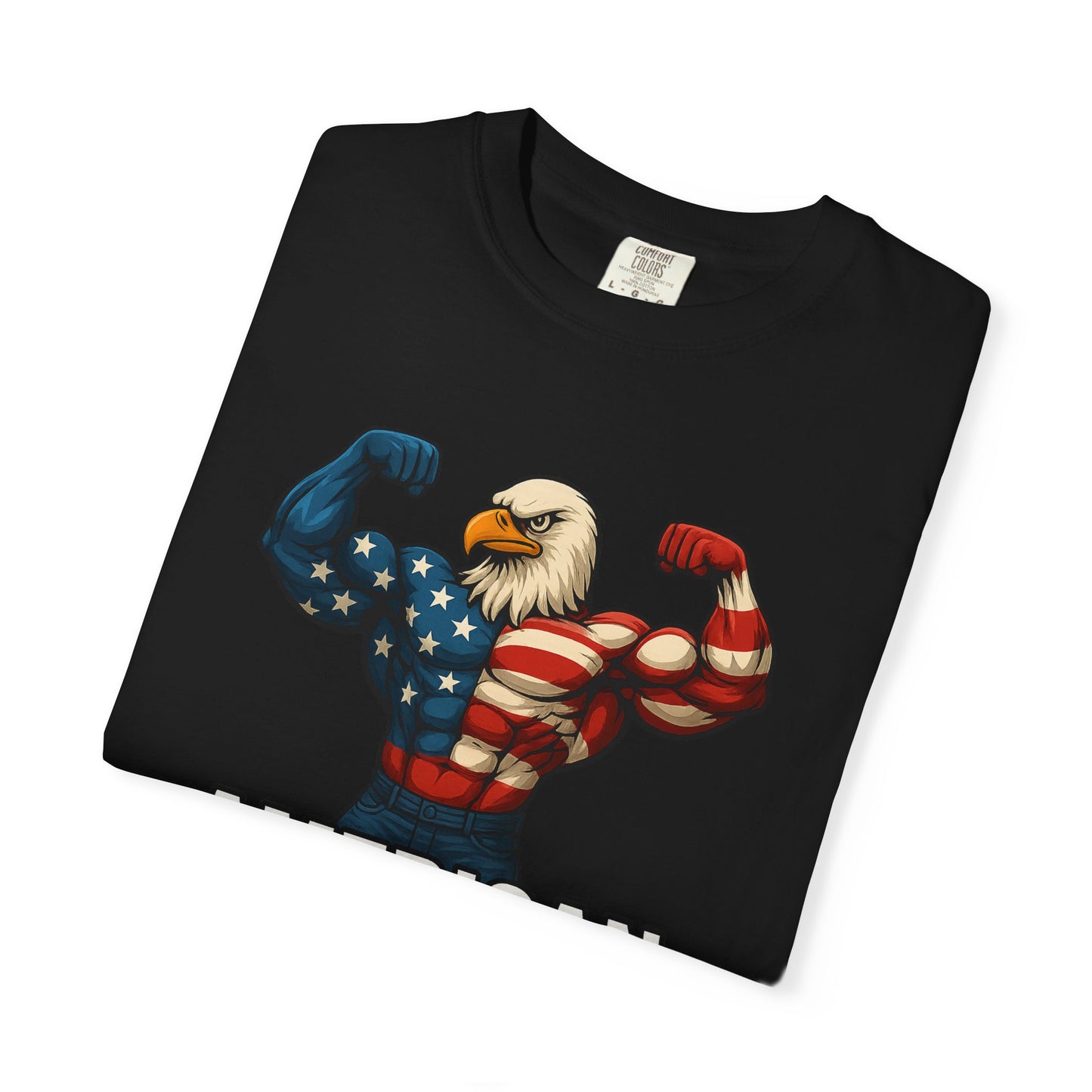 American Strength T-Shirt, Unisex Tee, Patriotic Eagle Graphic Tee Shirt, Men's Women's Graphic Tee, Red White Blue USA shirt, Free Shipping