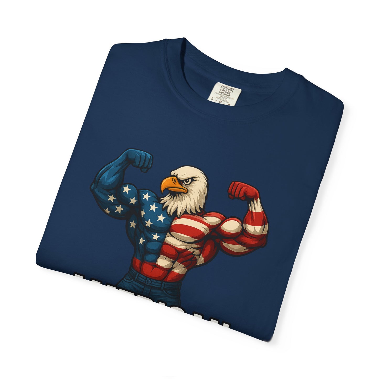 American Strength T-Shirt, Unisex Tee, Patriotic Eagle Graphic Tee Shirt, Men's Women's Graphic Tee, Red White Blue USA shirt, Free Shipping