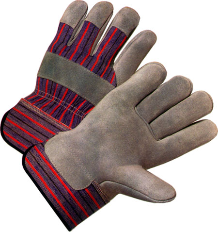 Heavy-Duty Leather Palm Gloves