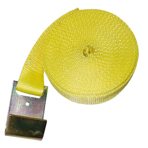 Winch Straps with Flat Hooks