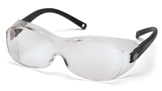 Oversized Clear Safety Glasses