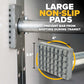 Load Bars with 2.5" x 4" No-Slip Pads | 4 Pack