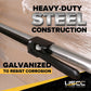 Load Bars with 2.5" x 4" No-Slip Pads | 4 Pack